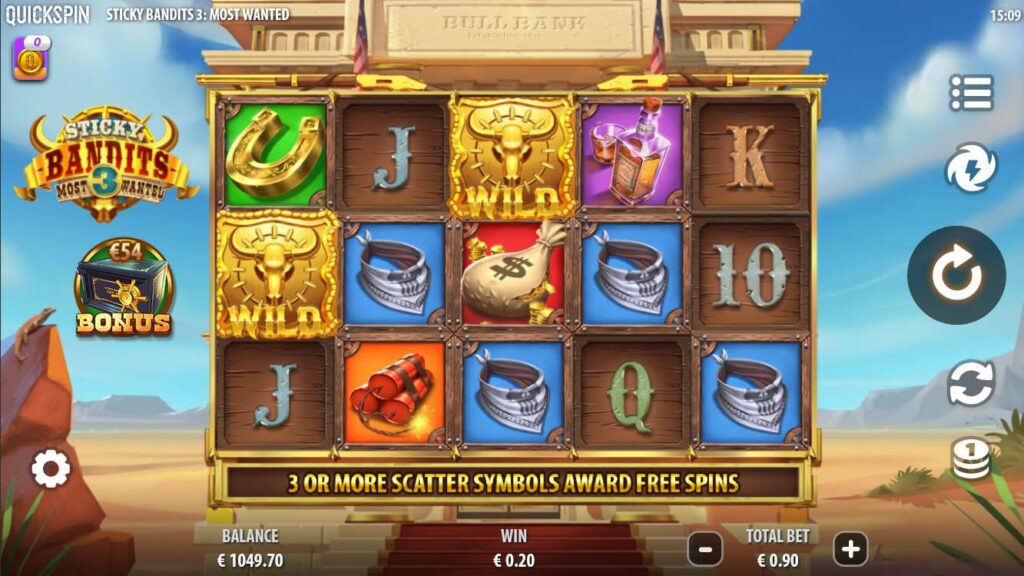 Sticky Bandits 3 Most Wanted Slot Review